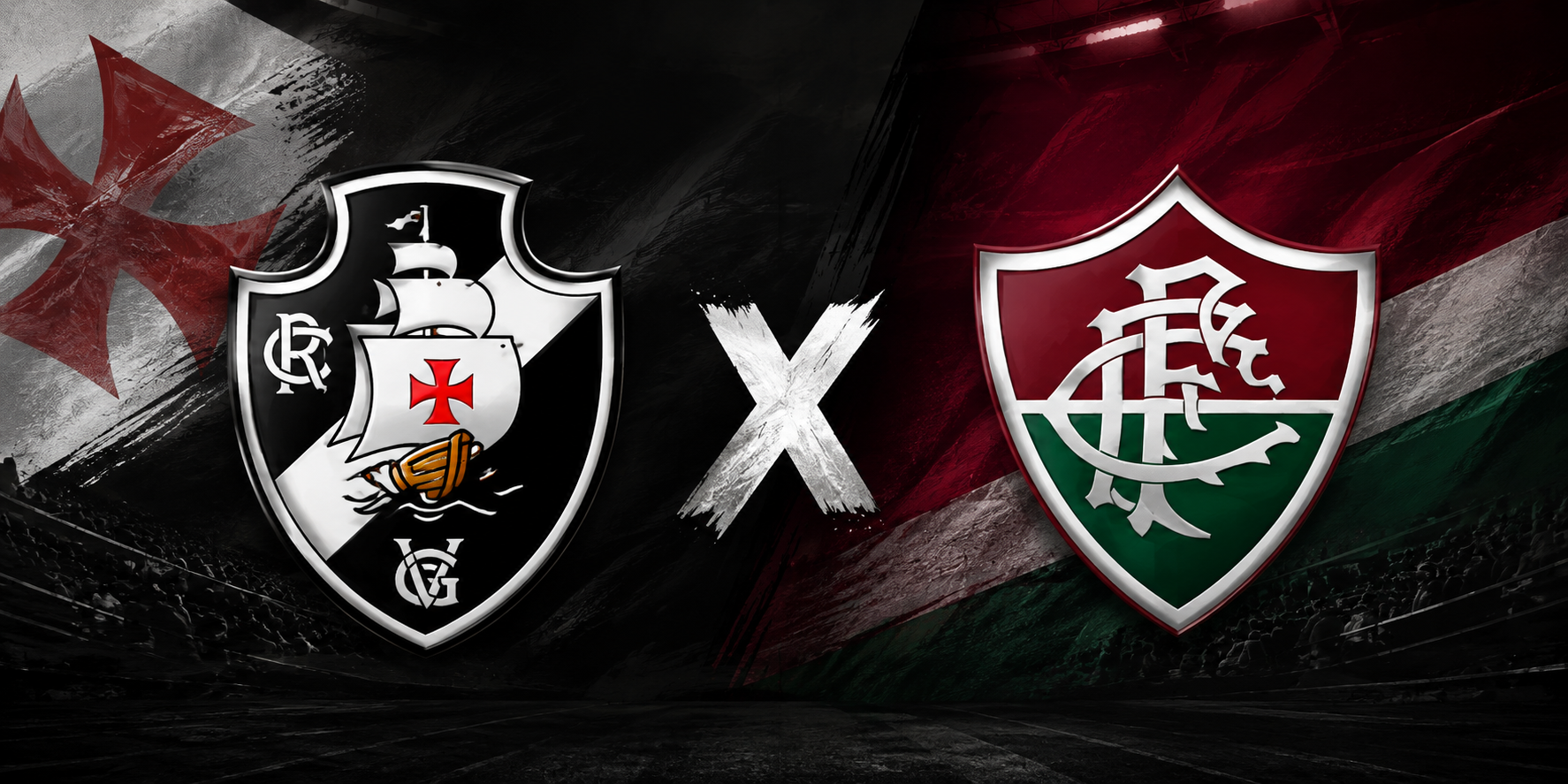 Foto da reportagem sobre o Vasco da Gama: Vasco leva vantagem no clássico e tem retrospecto favorável contra o Fluminense